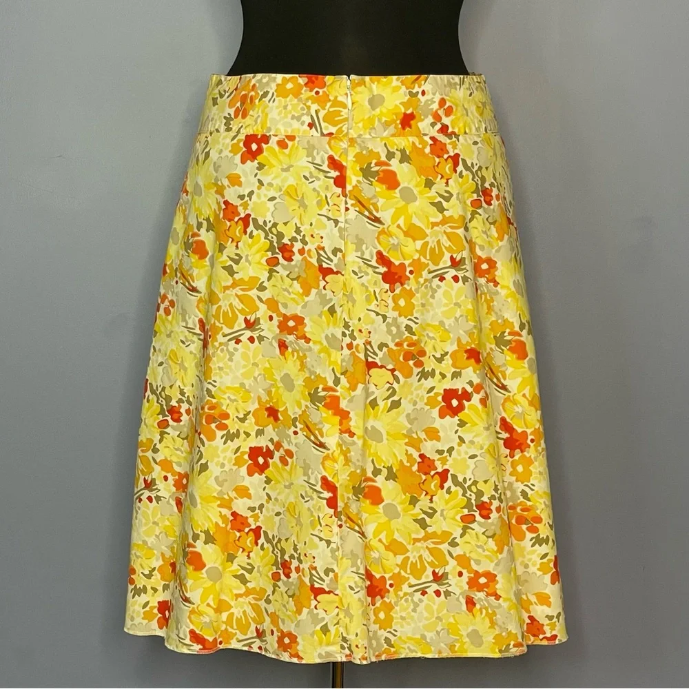 Express Floral Skirt Size 6 - Picture 3 of 6